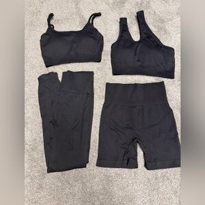 Black Activewear Set